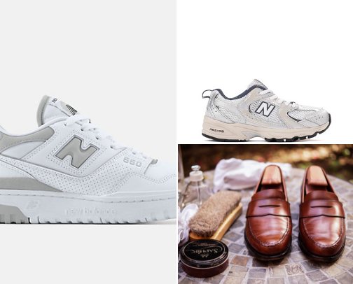 New balance shoes cover photo collage
