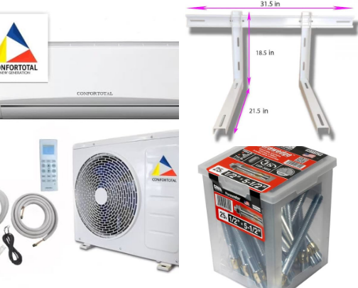 Mini split DIY - how to keep cool (and also warm) cover photo collage