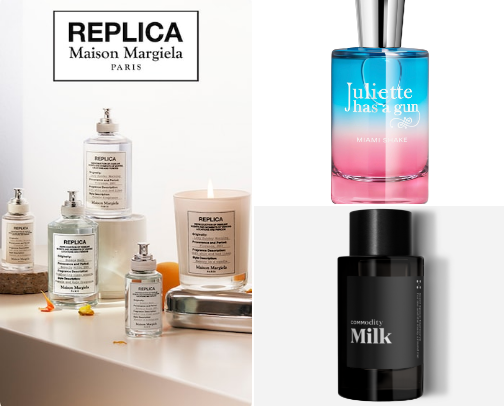 Fragrance cover photo collage