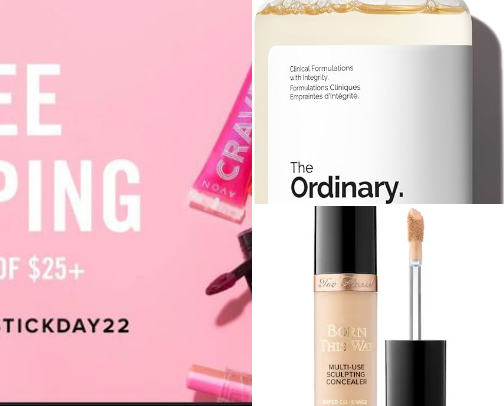 Favorite Beauty Products cover photo collage
