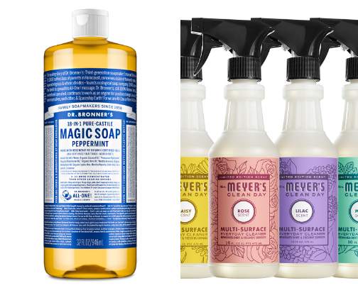 Cleaning products🧼 cover photo collage