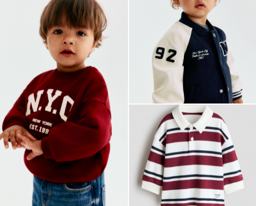 Cute Baby Boy Clothes for Fall cover photo collage