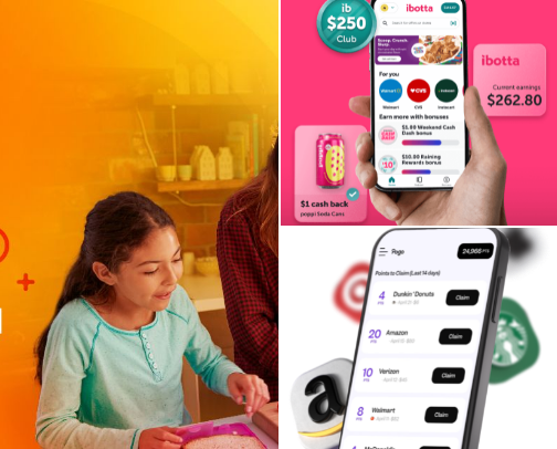 Money back apps cover photo collage