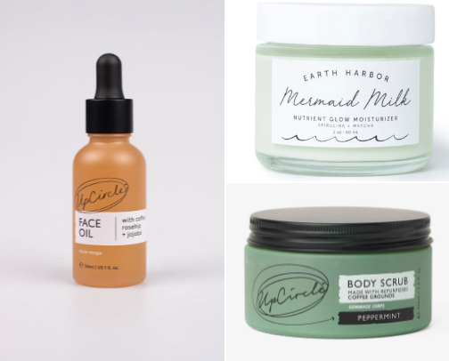 Natural Skincare ✨🌿 cover photo collage