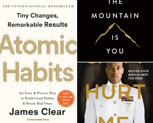The 5 Self-Growth Books That Actually Change Your Life (Start With These) cover photo collage