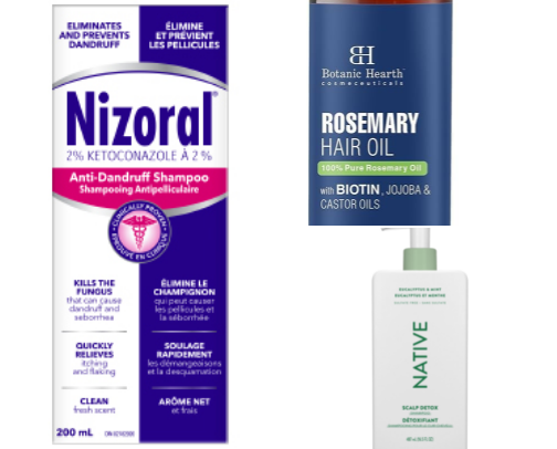 Hair Care Products: For All Hair Types cover photo collage