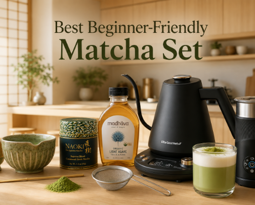 Best Beginner-Friendly Matcha Set: Everything You Need for a Simple Matcha Ritual 🍵 cover photo collage