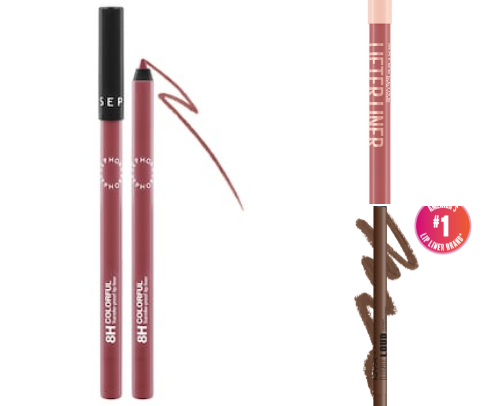 MY fav lip liners at the moment cover photo collage