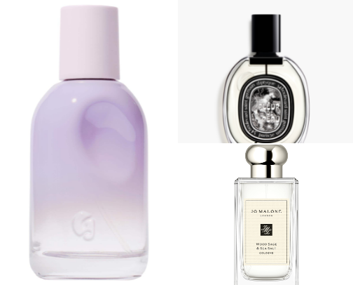 favorite it-girl scents 🦢🪞🎀 cover photo collage