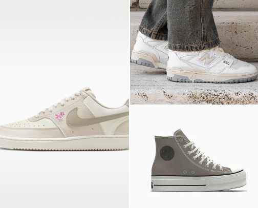 Everyday Cool Sneakers - Comfy + Stylish 👟💗 cover photo collage