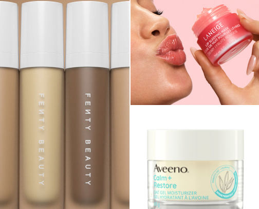 Daily beauty products to be THAT girl cover photo collage