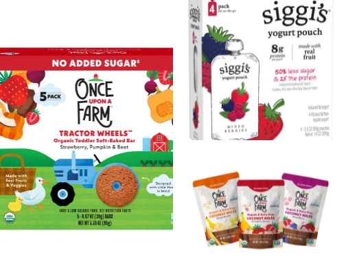 Toddler Snacks cover photo collage