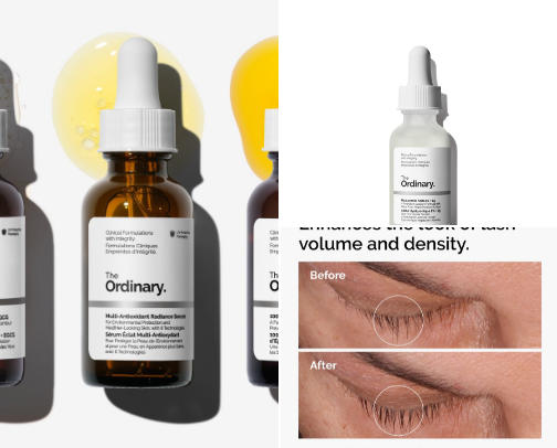 The Ordinary cover photo collage