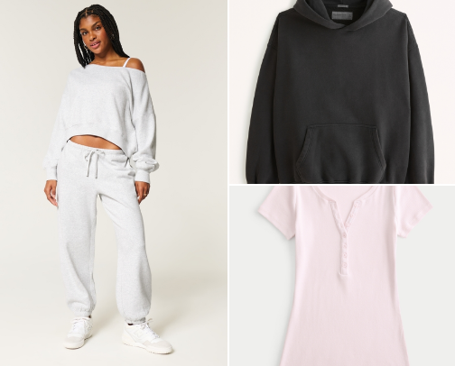 Hollister Clothing Must-Haves cover photo collage