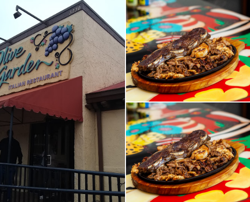 Favorite restaurants cover photo collage