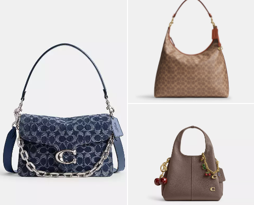 Coach bags cover photo collage