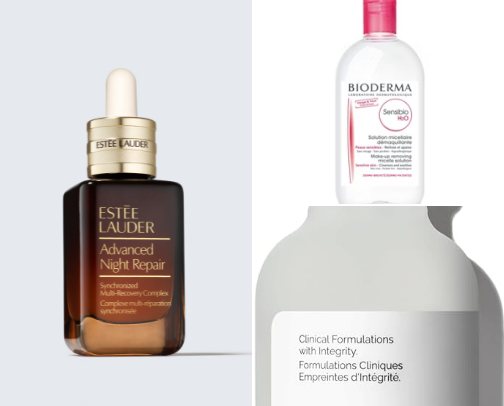 Everyday skincare essentials cover photo collage