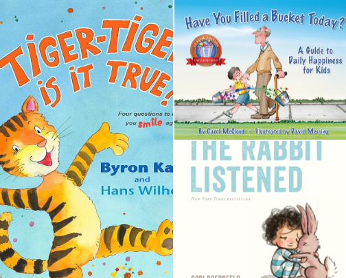 The Resilient Child: Essential Books for Mindset, Safety & Growth cover photo collage