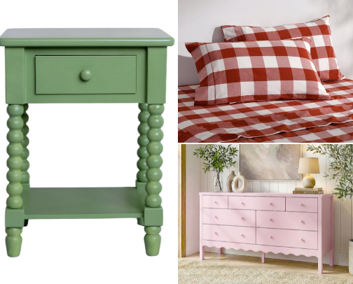 Eclectic Farmhouse Bedroom Makeover cover photo collage