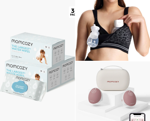 Momcozy essentials cover photo collage