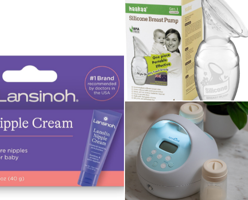 Breast Feeding/ Pumping Essentials 🍼 cover photo collage