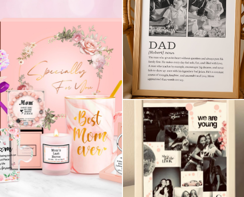 Gifts speak louder than words ✨ cover photo collage