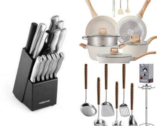 Kitchen Must-Haves Every Home Chef Needs 🍳 cover photo collage