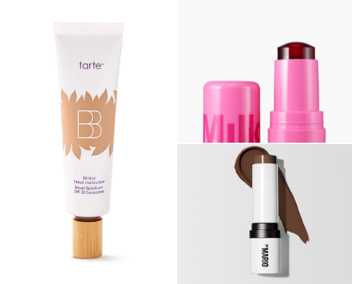 Basic makeup routine cover photo collage