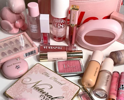 makeup, recommendations cover photo collage