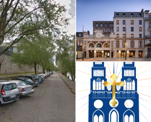 Hotel ideas for a lovely trip, Quiet Streets, Charming Cafés & Easygoing Walks Orléans, France cover photo collage