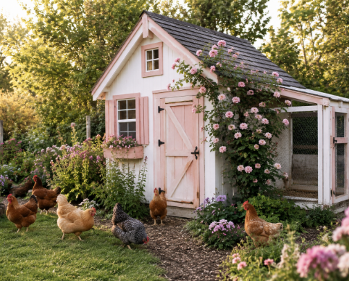 Chickens cover photo collage