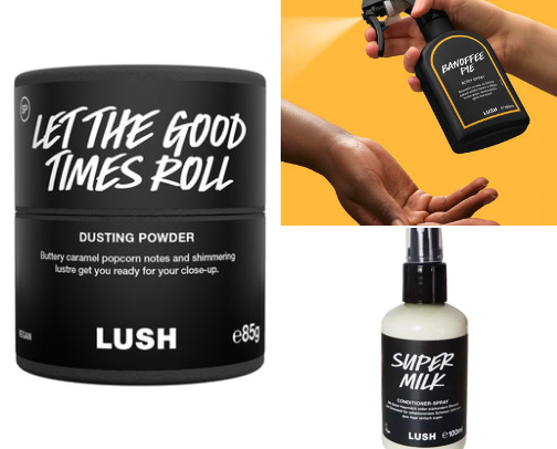 Lush fav cover photo collage