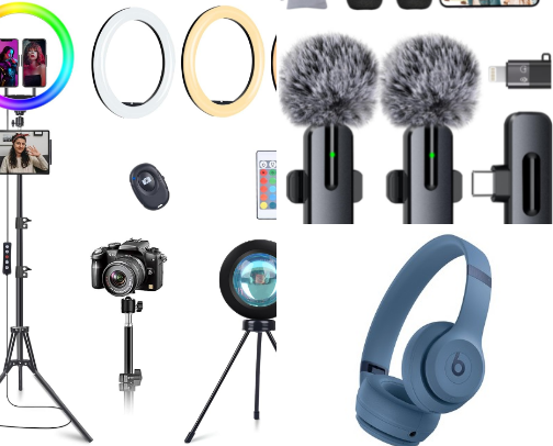 Content Creator Must Havee cover photo collage