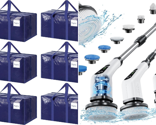 Moving/Cleaning Essentials cover photo collage