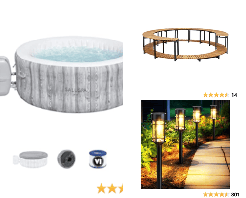 Backyard Must Haves cover photo collage