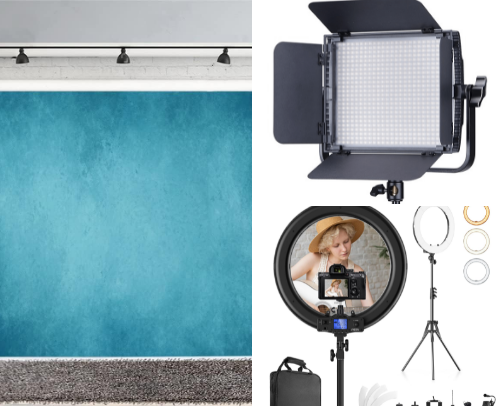 My Self-Tape Audition Studio Essentials cover photo collage