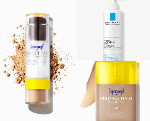 Skincare favs!! cover photo collage