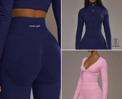 Fit girl look cover photo collage