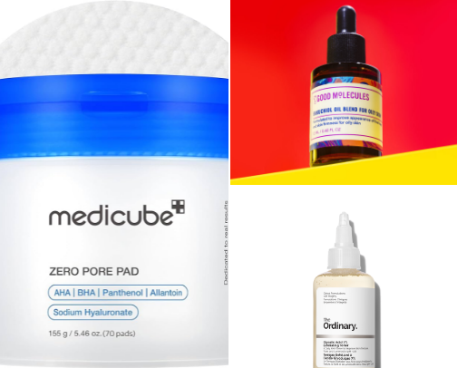 skin care recs cover photo collage