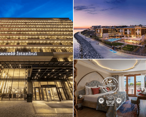 Best hotels in Istanbul🇹🇷 cover photo collage