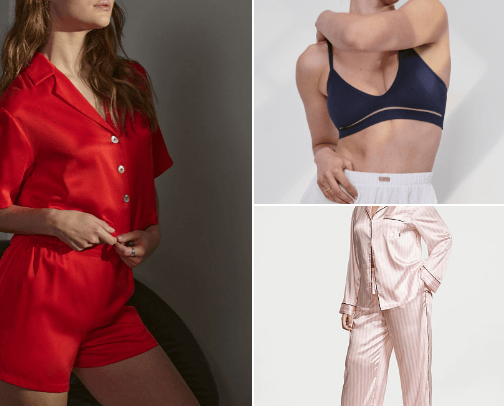 underwear and sleep👙 cover photo collage