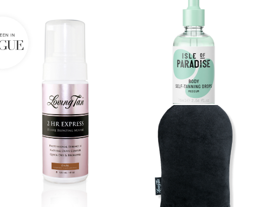 Let’s talk about skin! My holy grail skincare products from moisturizers to self-tanning! cover photo collage