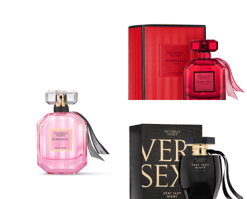 Victoria's Secret Beauty cover photo collage
