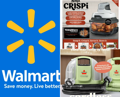 Spring Savings at Walmart cover photo collage