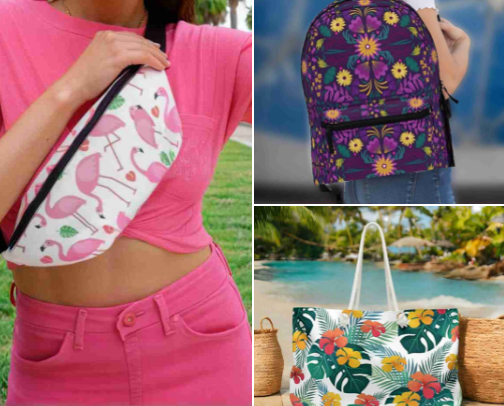 Assorted Bags by Desert Girl Bags on Etsy cover photo collage