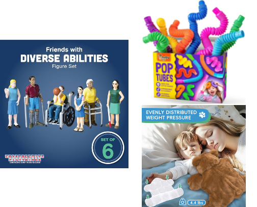 Thoughtfully designed items to make daily routines simpler and more enjoyable for all kids. cover photo collage