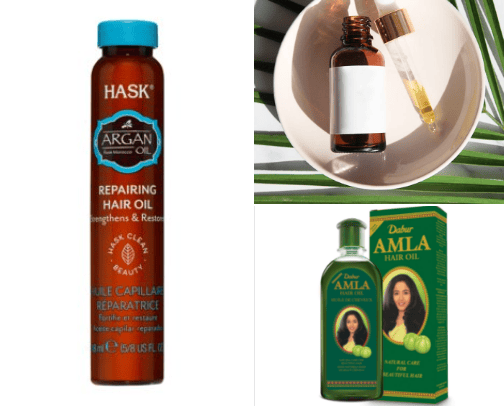 Hair care cover photo collage