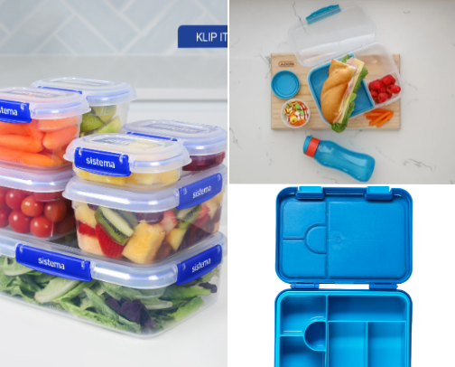 Lunchbox cover photo collage