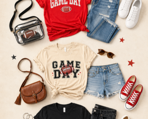 Game Day Fit Check! cover photo collage