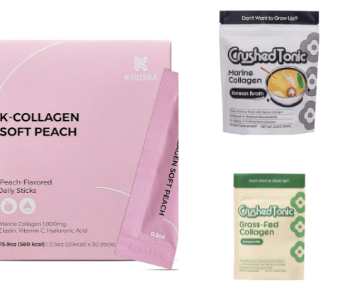 Feeding my body and skin (Collagen, Proteins, Teas) cover photo collage